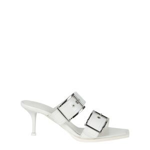 Double Buckle Punk Mules